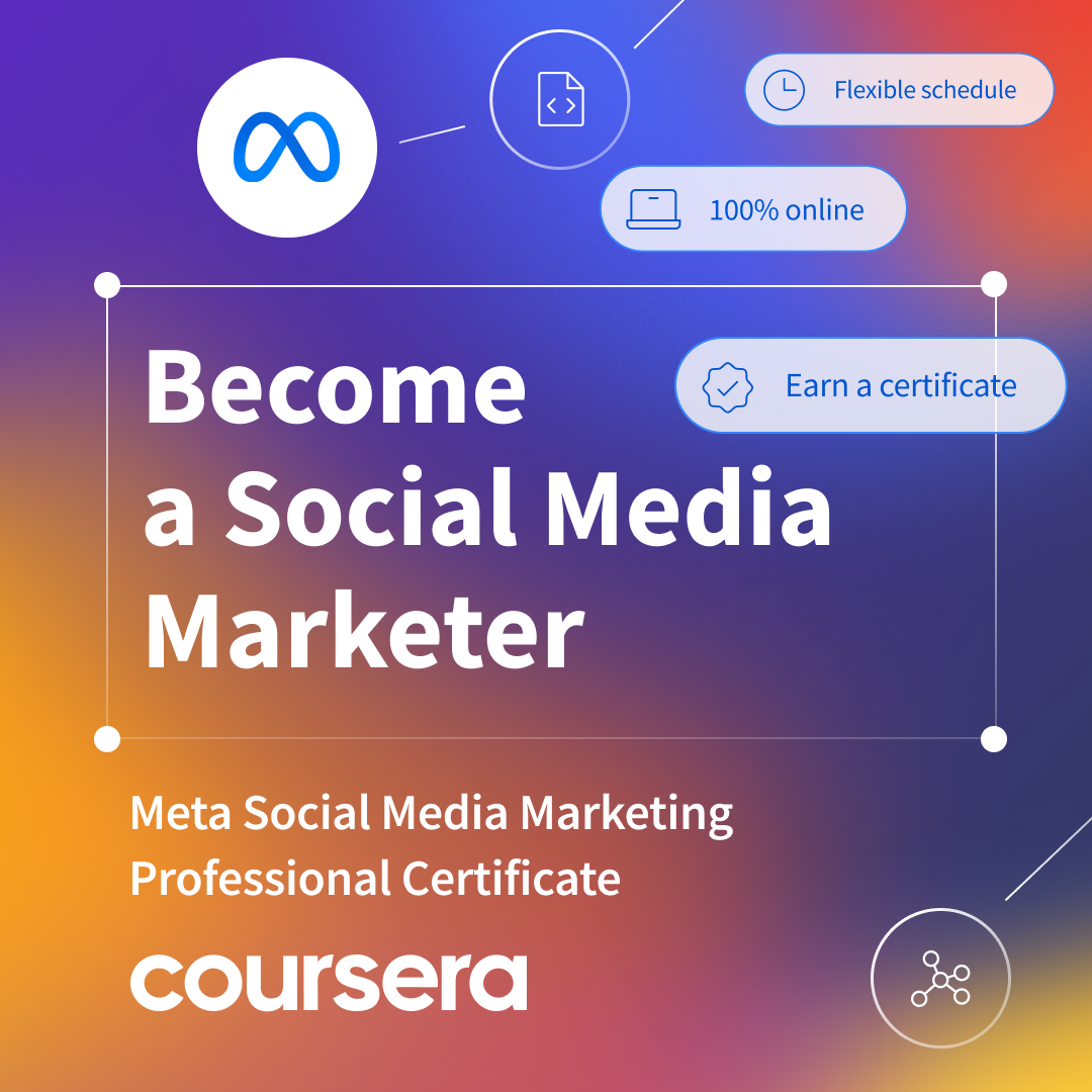 Coursera Facebook ad