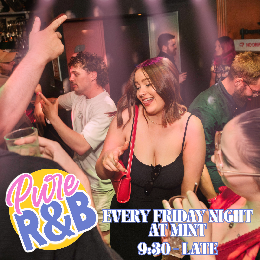 Pure R&B Facebook ad: Mint Guestlist Fridays | Mint Nightclub