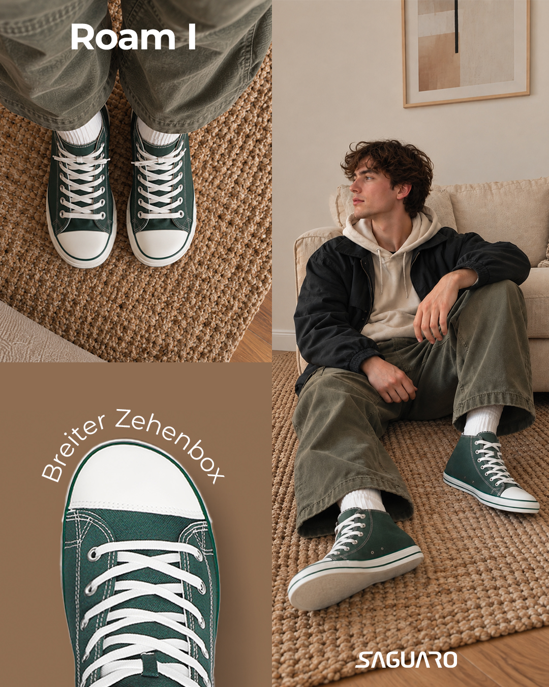Saguaro De Facebook ad: Platz für dicke Socken