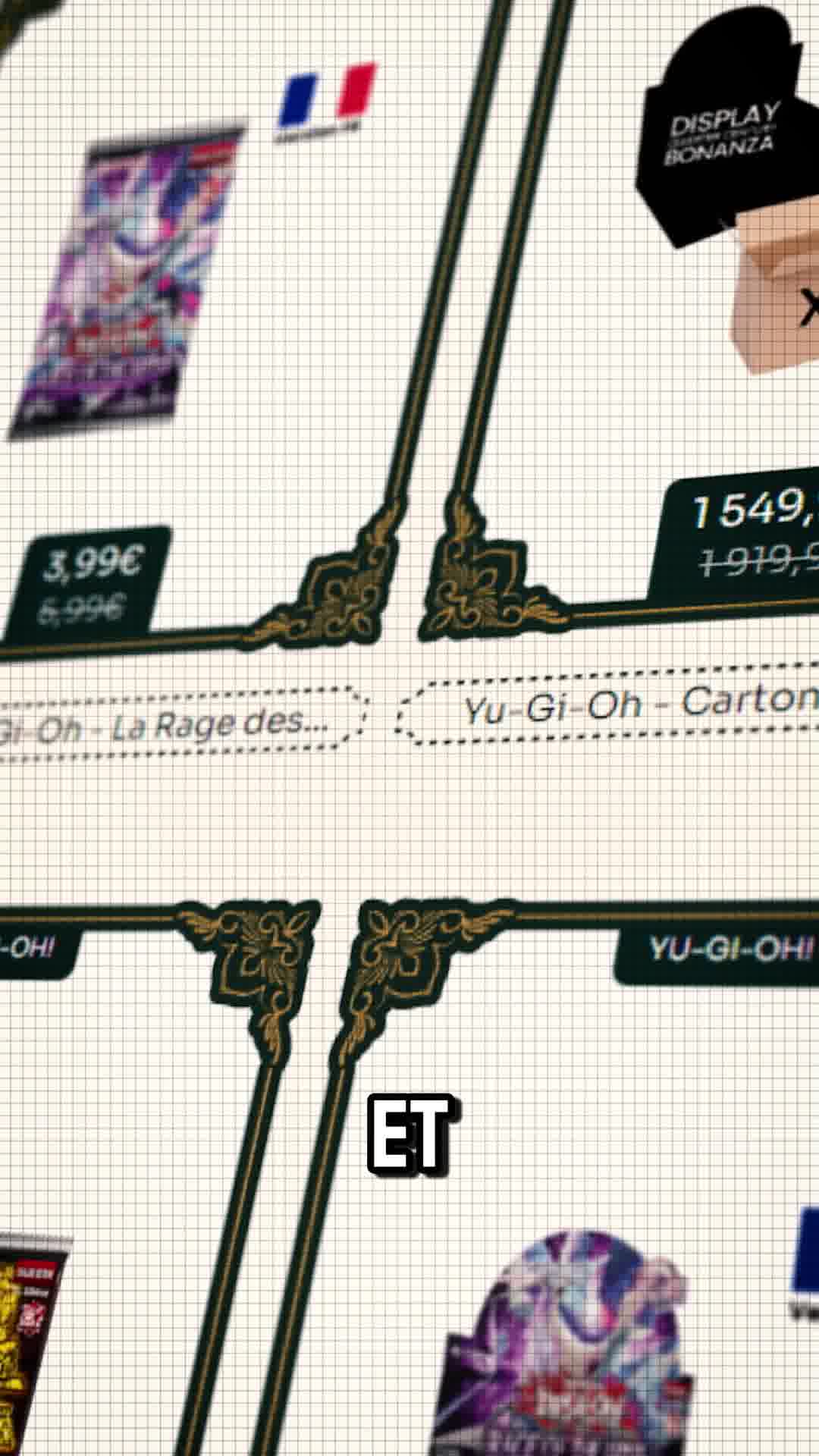 Le Coin des Barons TCG Facebook ad from Jan 7, 2025
