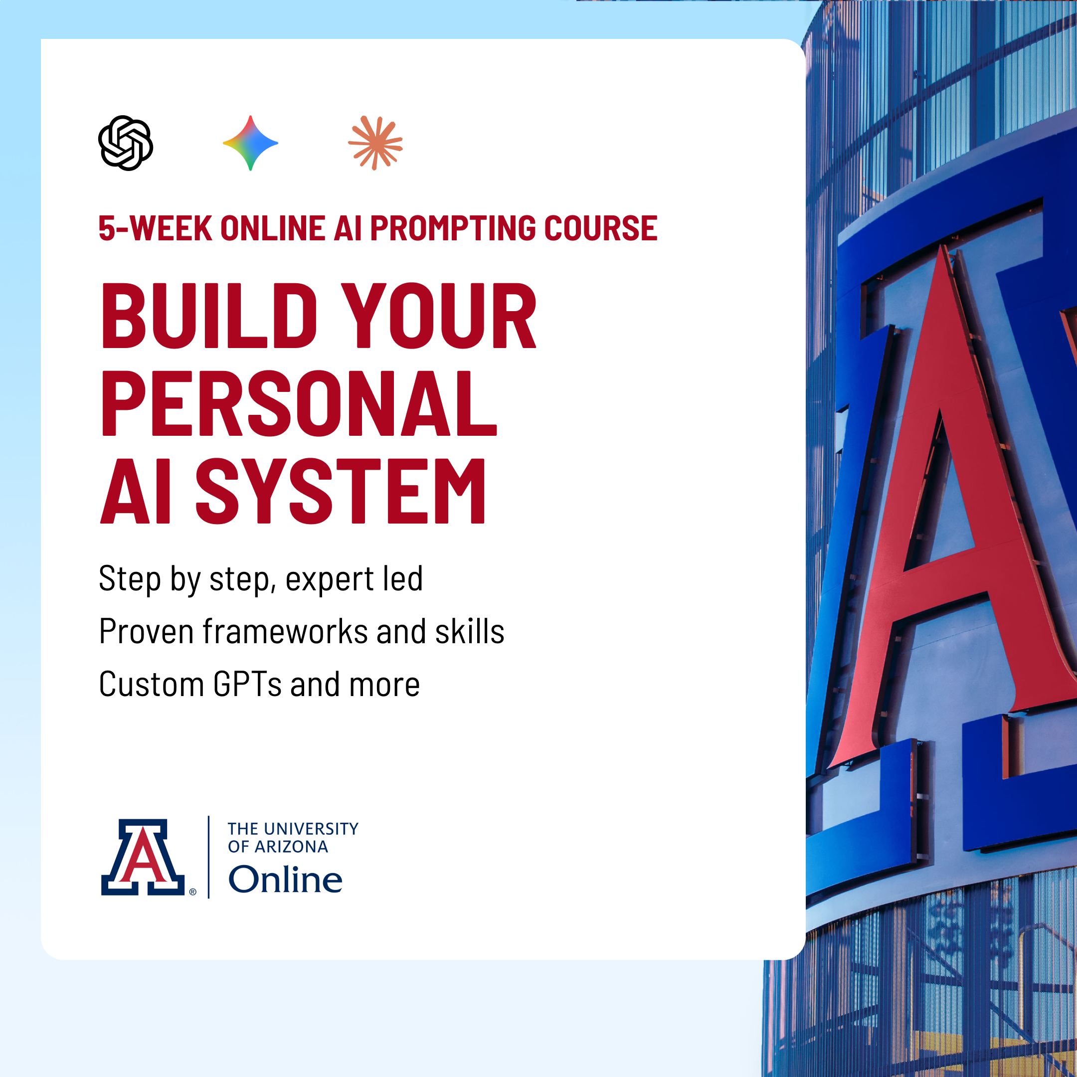 Arizona Online Professional Studies Facebook ad