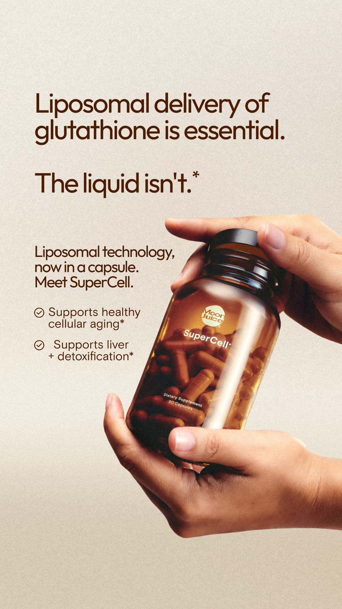 Moon Juice Facebook ad: NEW! SuperCell