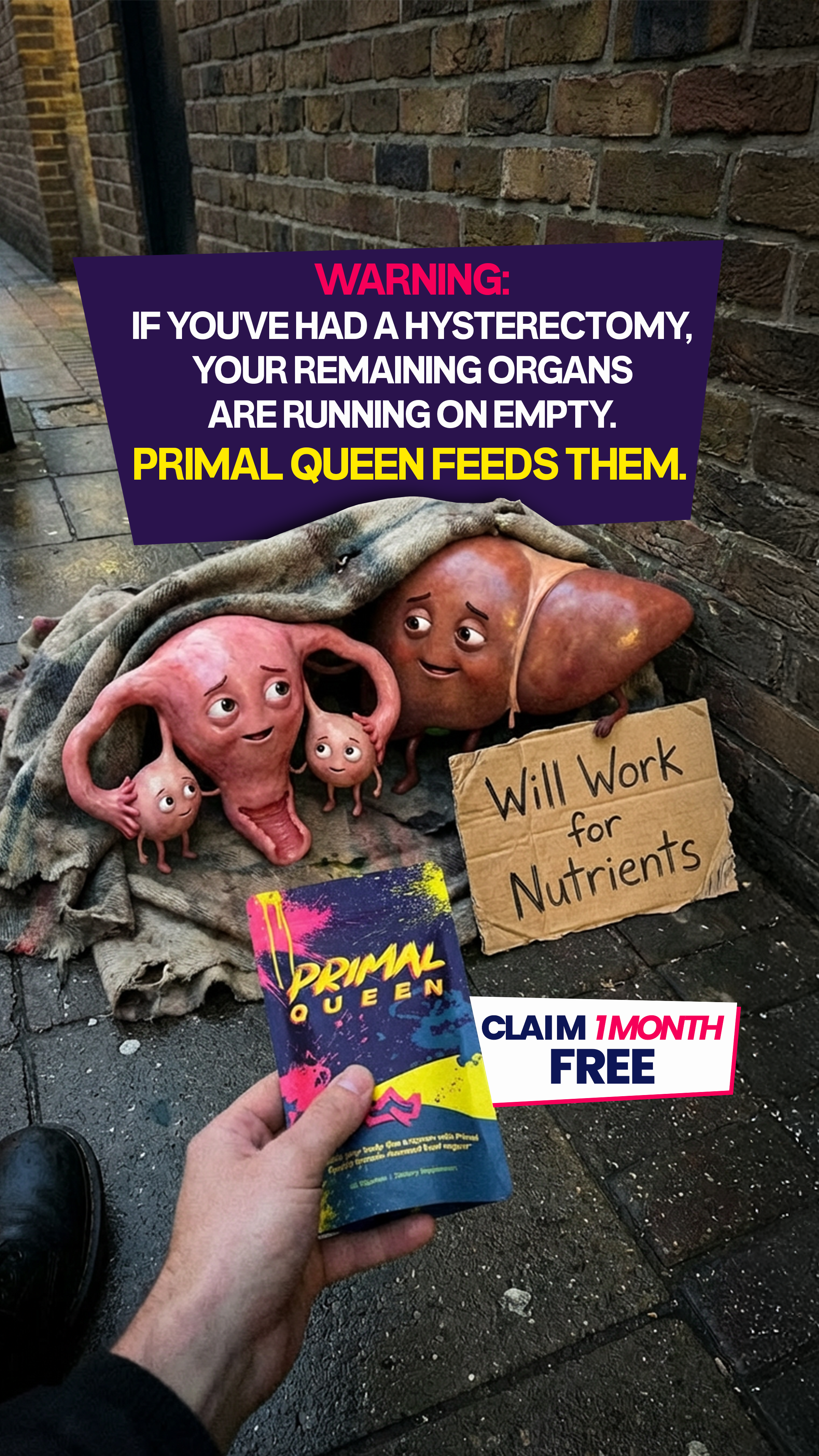 Primal Queen Facebook ad