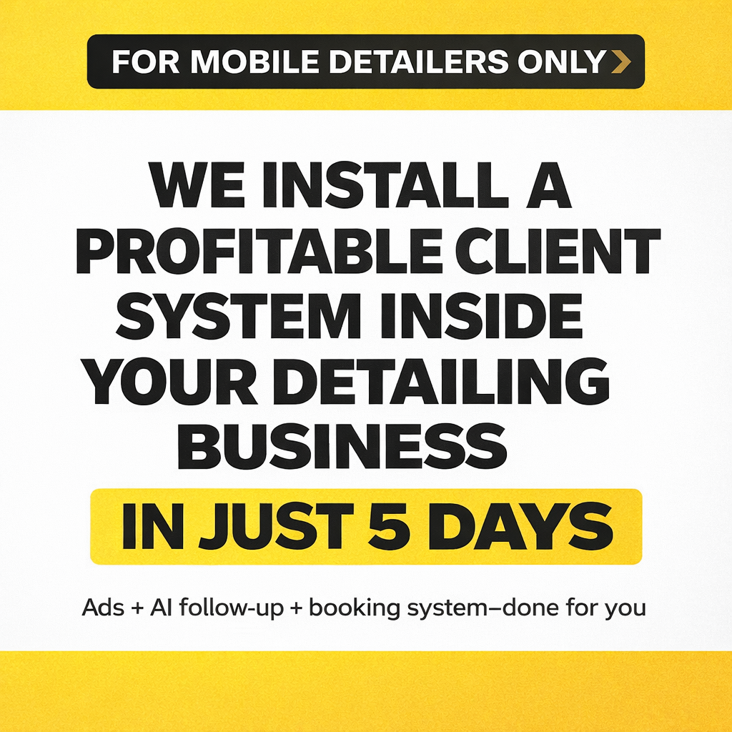 Rocket Detailer Facebook ad