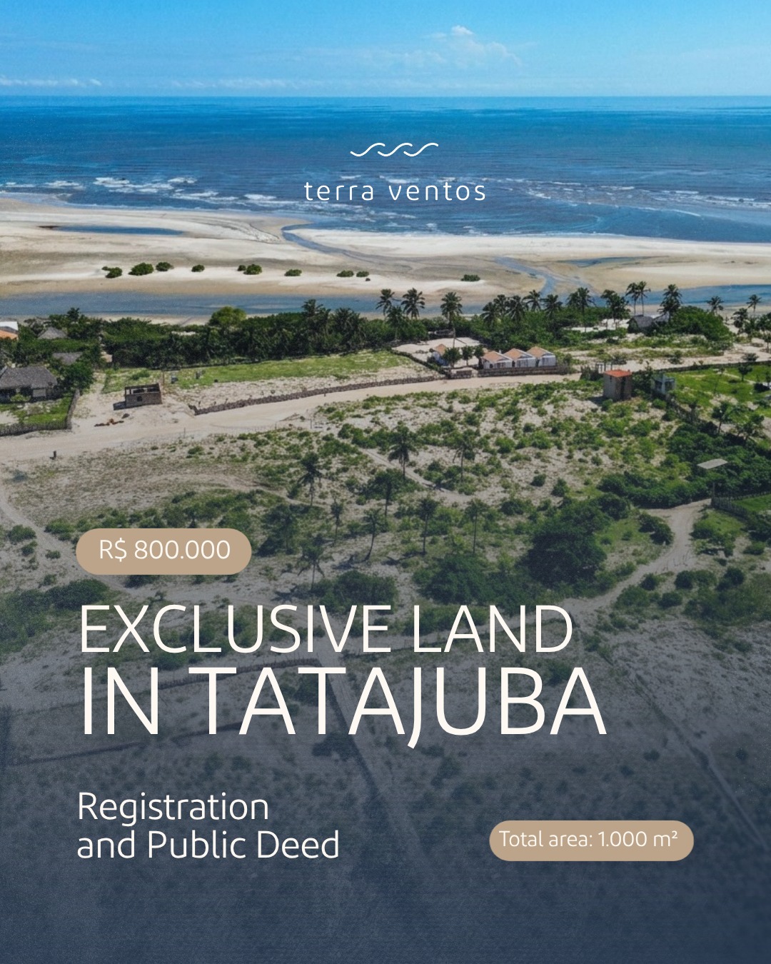 Terra Ventos Facebook ad: Land opportunities like this don’t stay off the…
