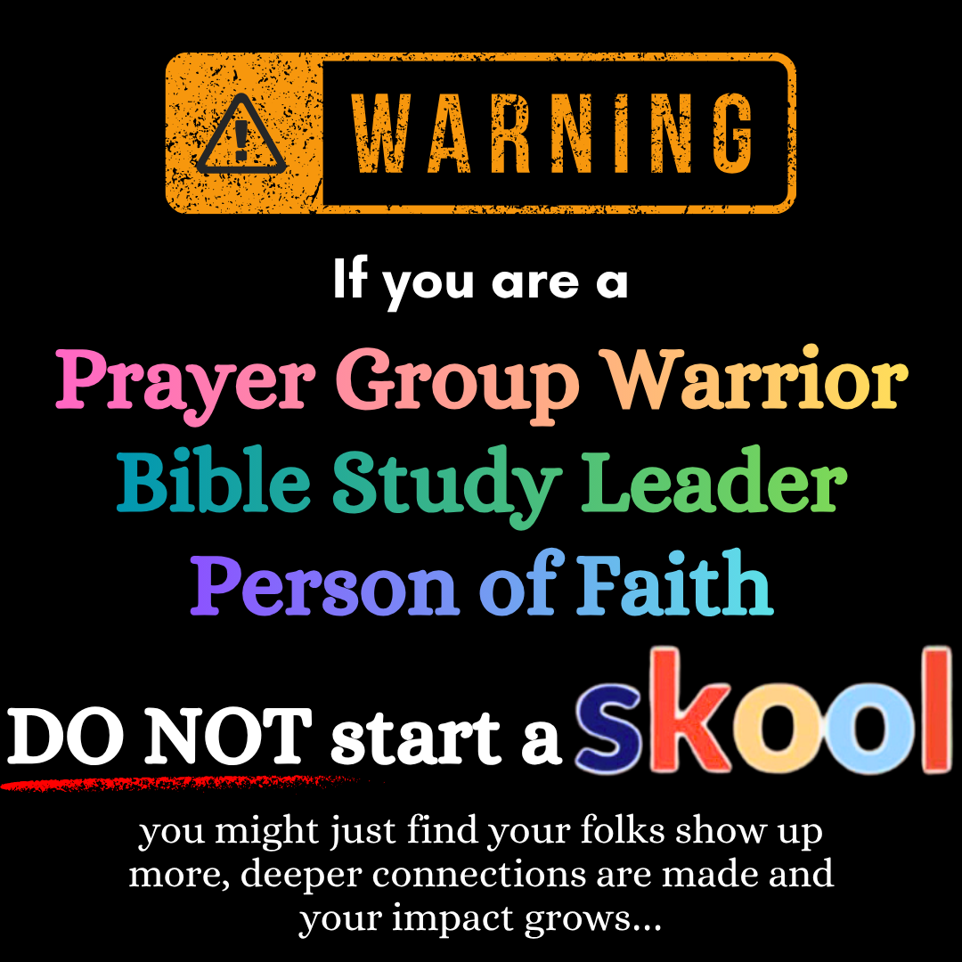Skool Facebook ad