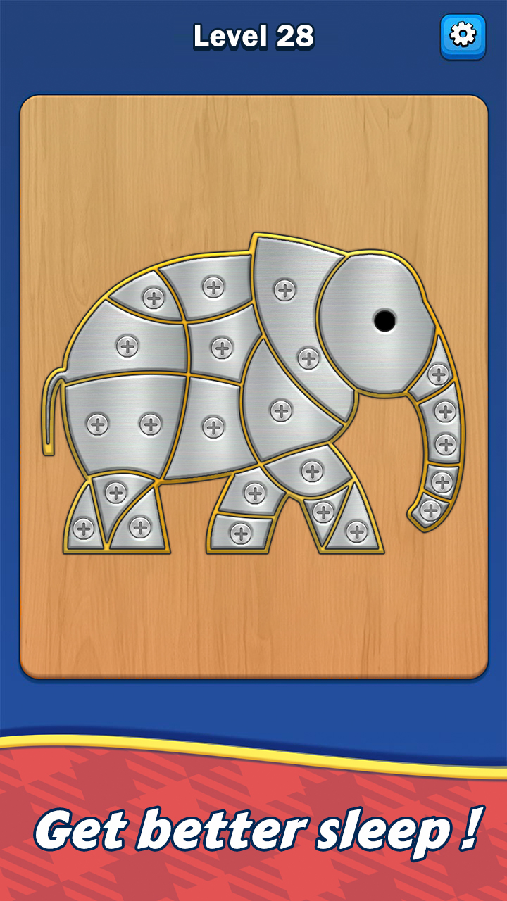 Take Off Bolts: Screw Puzzle Facebook ad