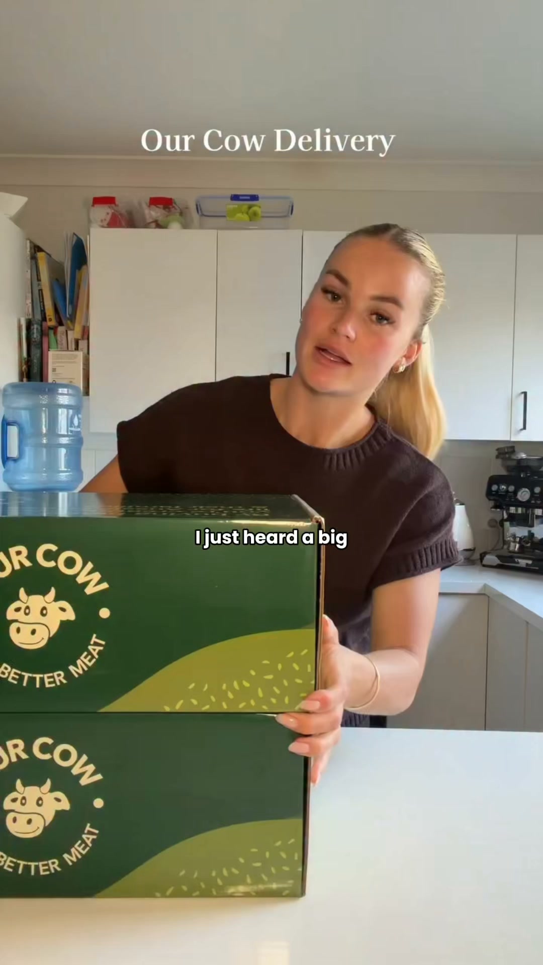 Our Cow Facebook ad: Freezer Goals With Our Cow