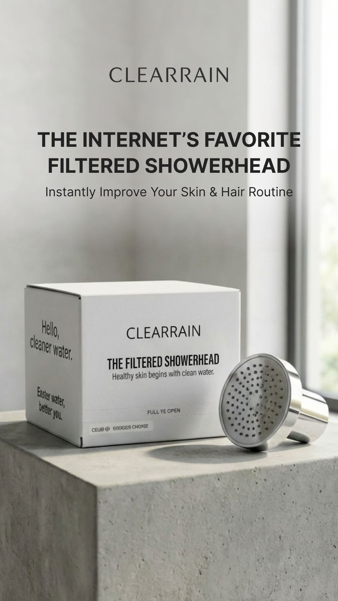 ClearRain Facebook ad from Jan 11, 2026