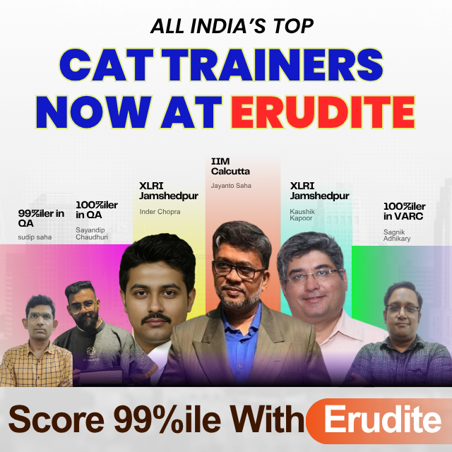 ERUDITE Facebook ad: Get Mentored by 100%ilers & IIM/XLRI Alumni!