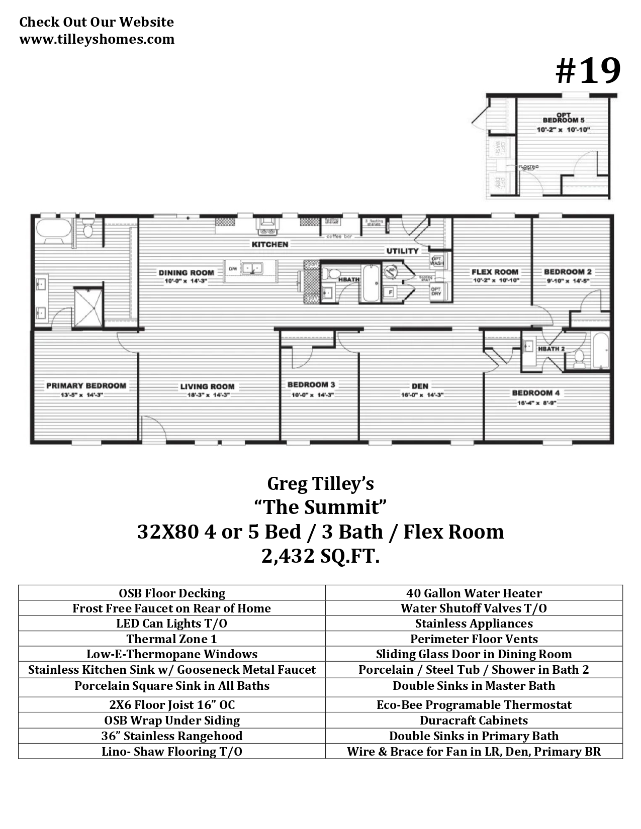 Greg Tilley's Homes Bossier Facebook ad