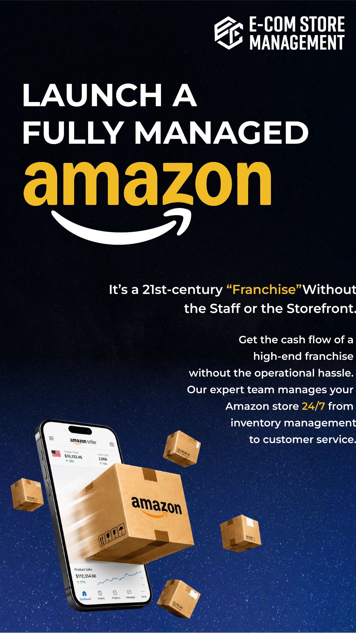 Ecom Store Management Facebook ad