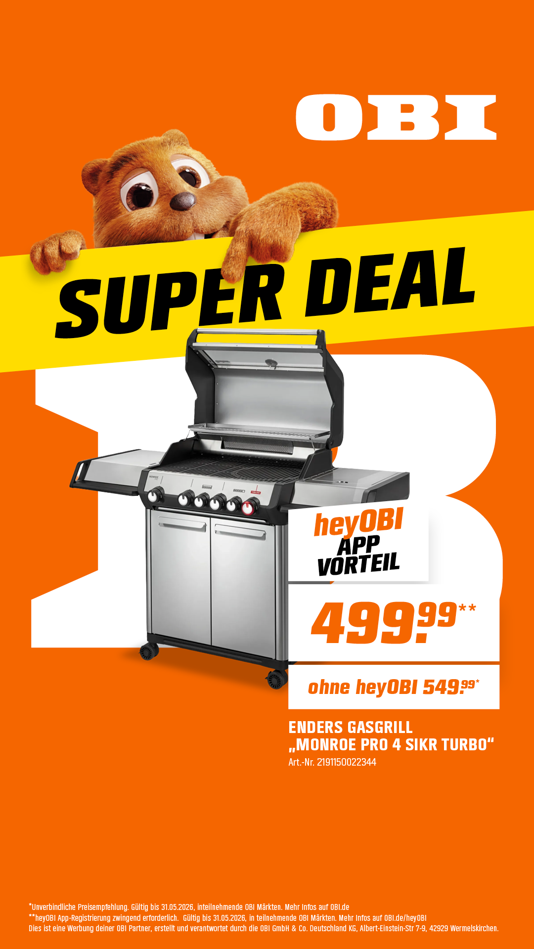 OBI Facebook ad