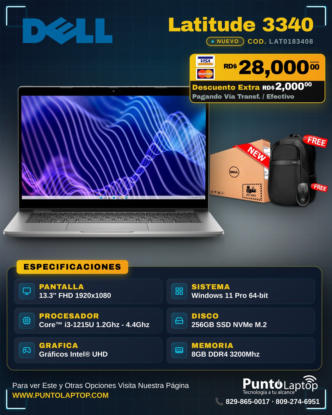 Puntolaptoprd Facebook ad