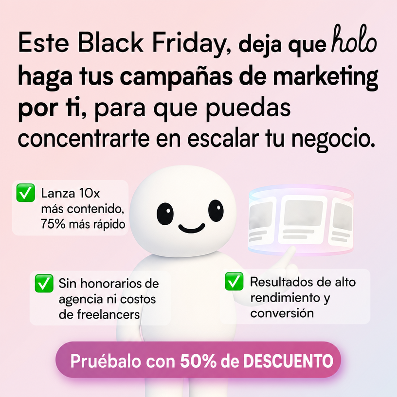 Holo Facebook ad
