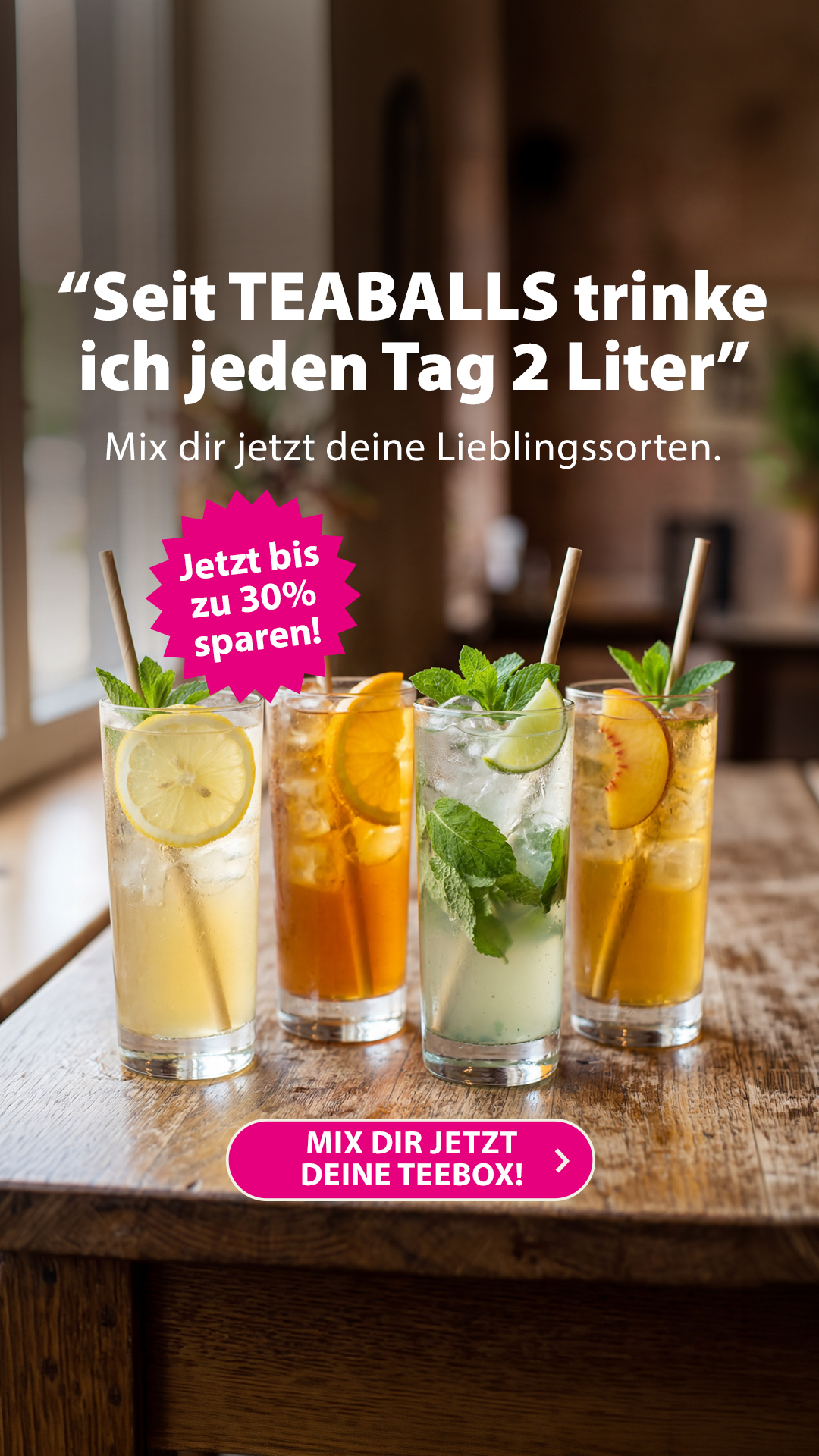 Teaballs Facebook ad