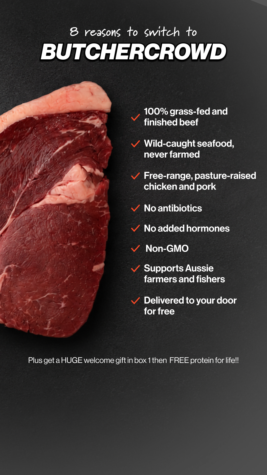 ButcherCrowd Facebook ad from Sep 8, 2026