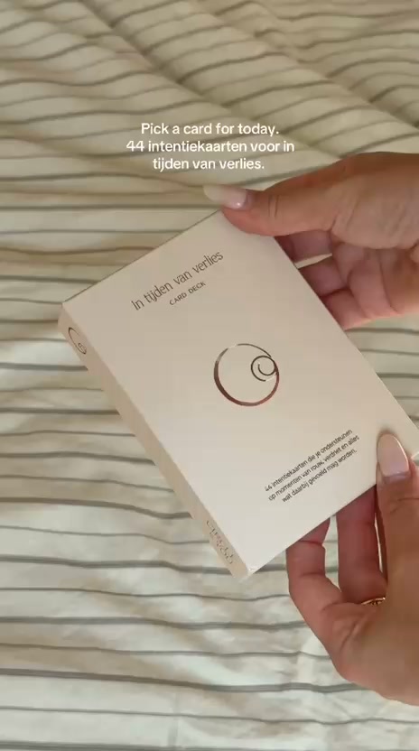 Circle of You Facebook ad: 44 kaarten voor de dagen dat je niet weet hoe je verder…