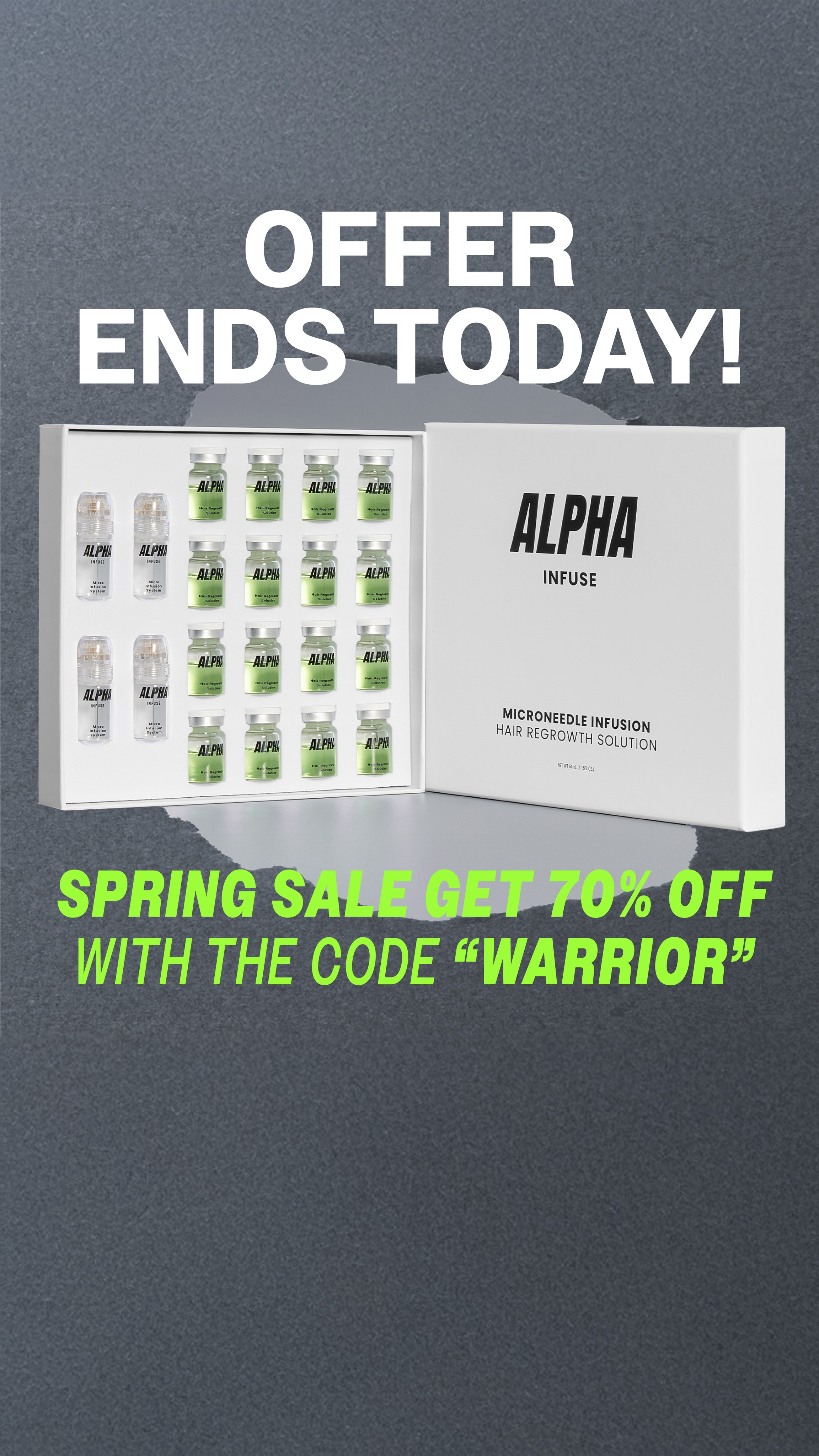AlphaInfuse Facebook ad