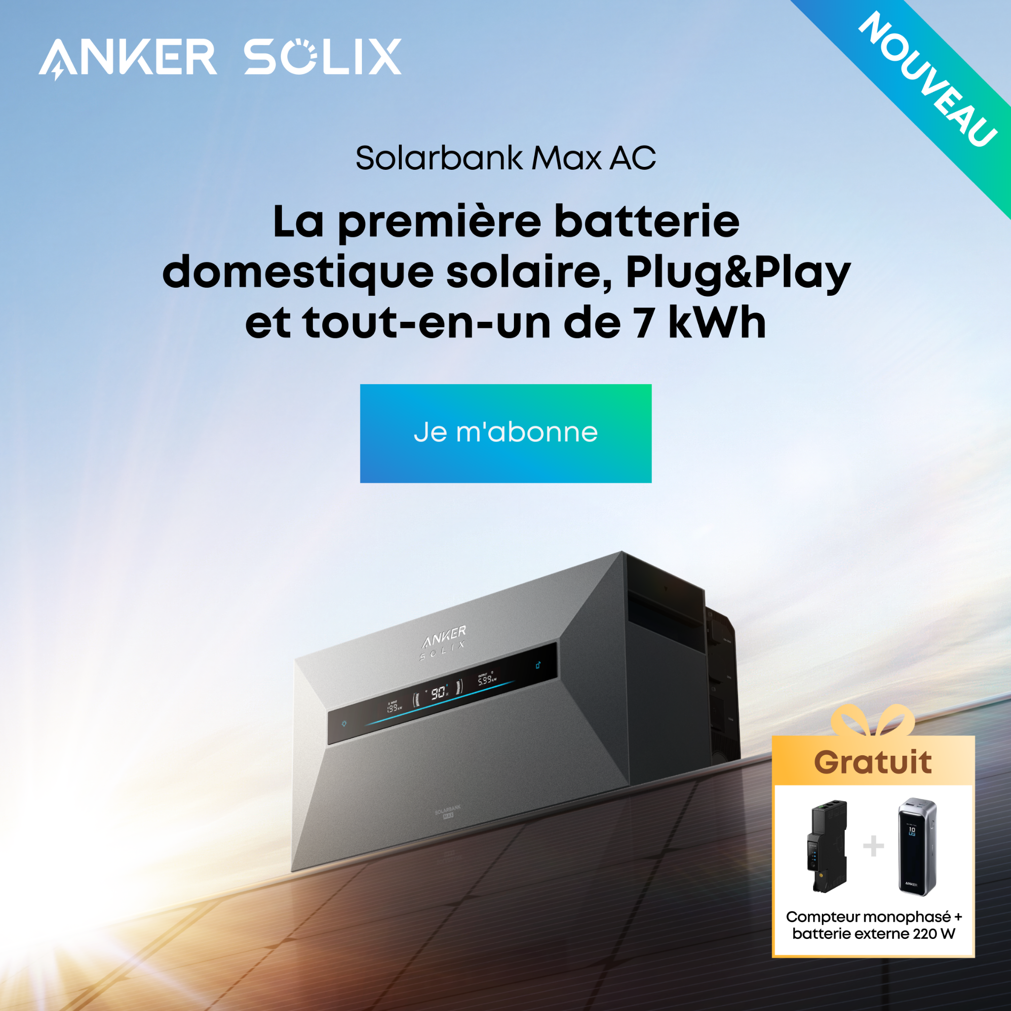 Anker SOLIX Facebook ad