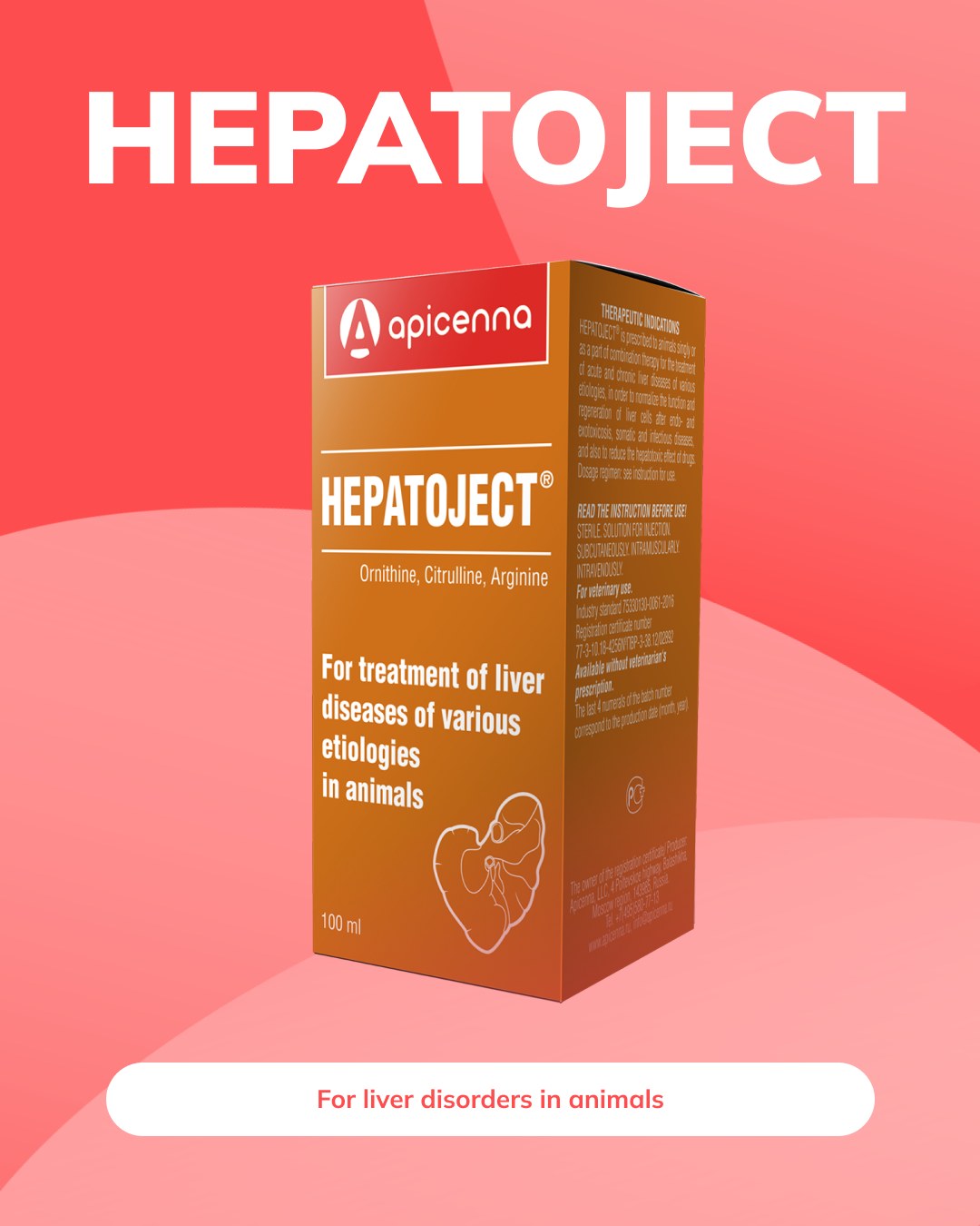 Apicenna Facebook ad: When injectable liver support is needed