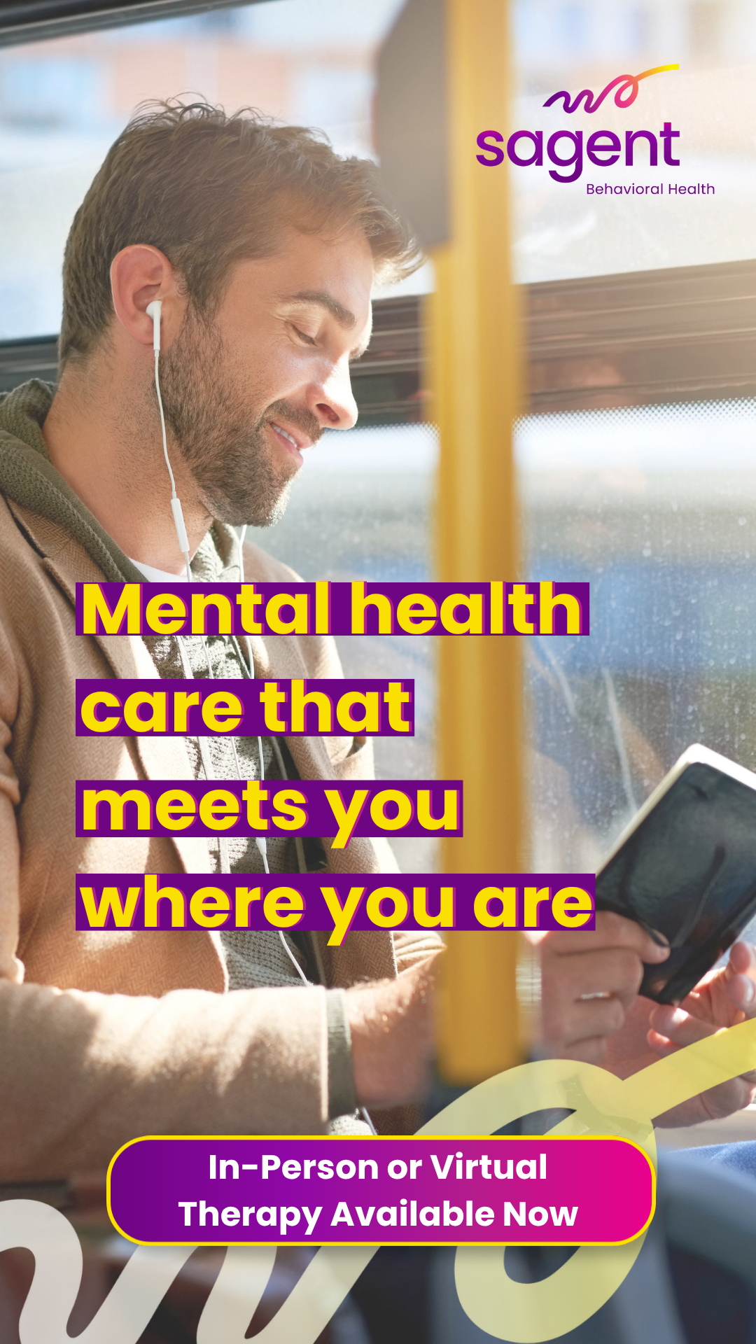 Sagent Behavioral Health Facebook ad