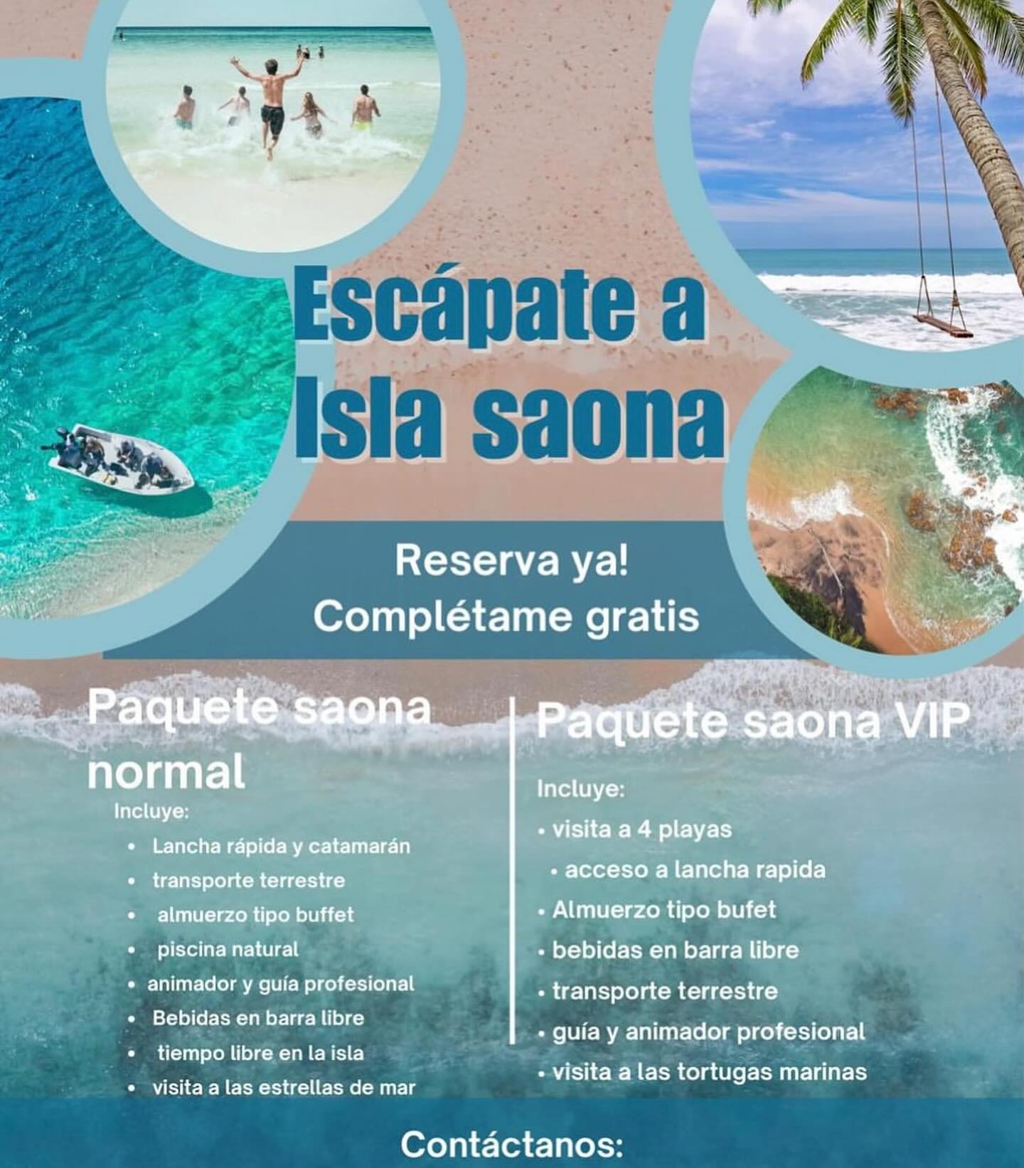 Punta cana explorer Facebook ad: ISLA SAONA VIP