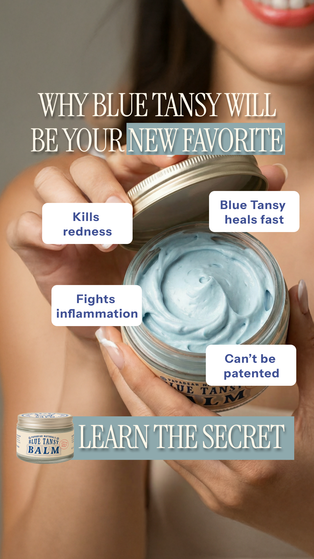 Papabear Naturals Facebook ad