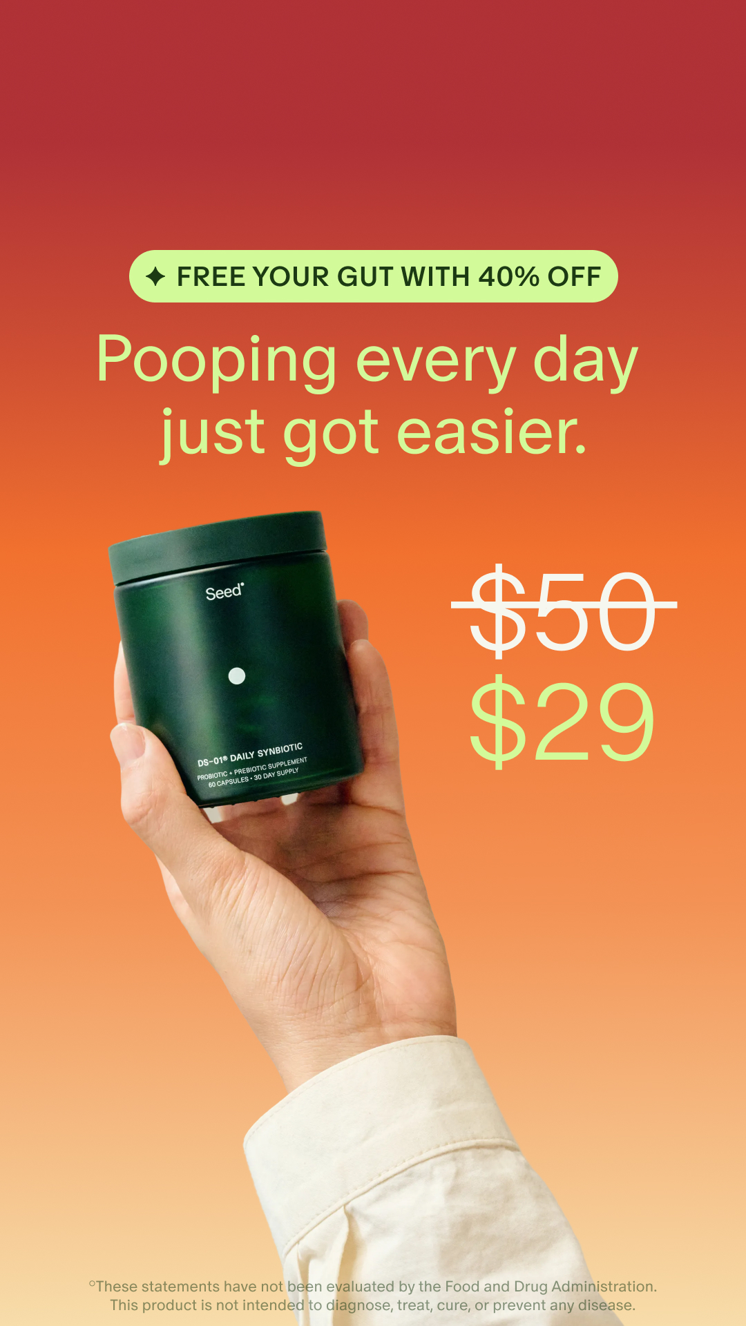 Seed Facebook ad