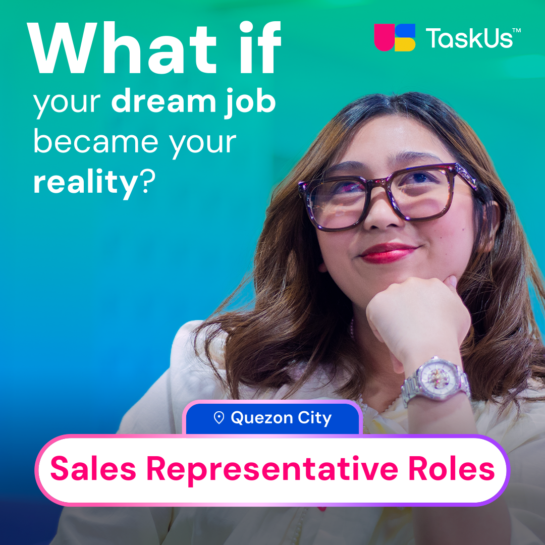 TaskUs Facebook ad