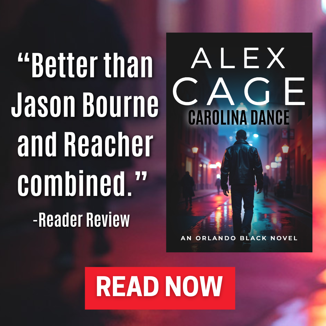 Alex Cage Facebook ad: Meet Orlando Black. Reacher Fans, You're Welcome.
