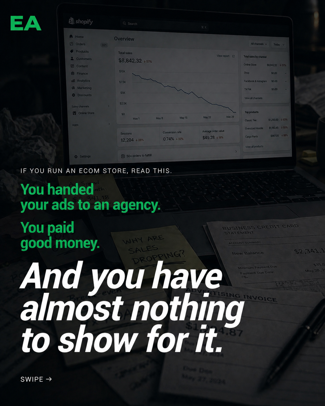 The Ecommerce Alley Facebook ad
