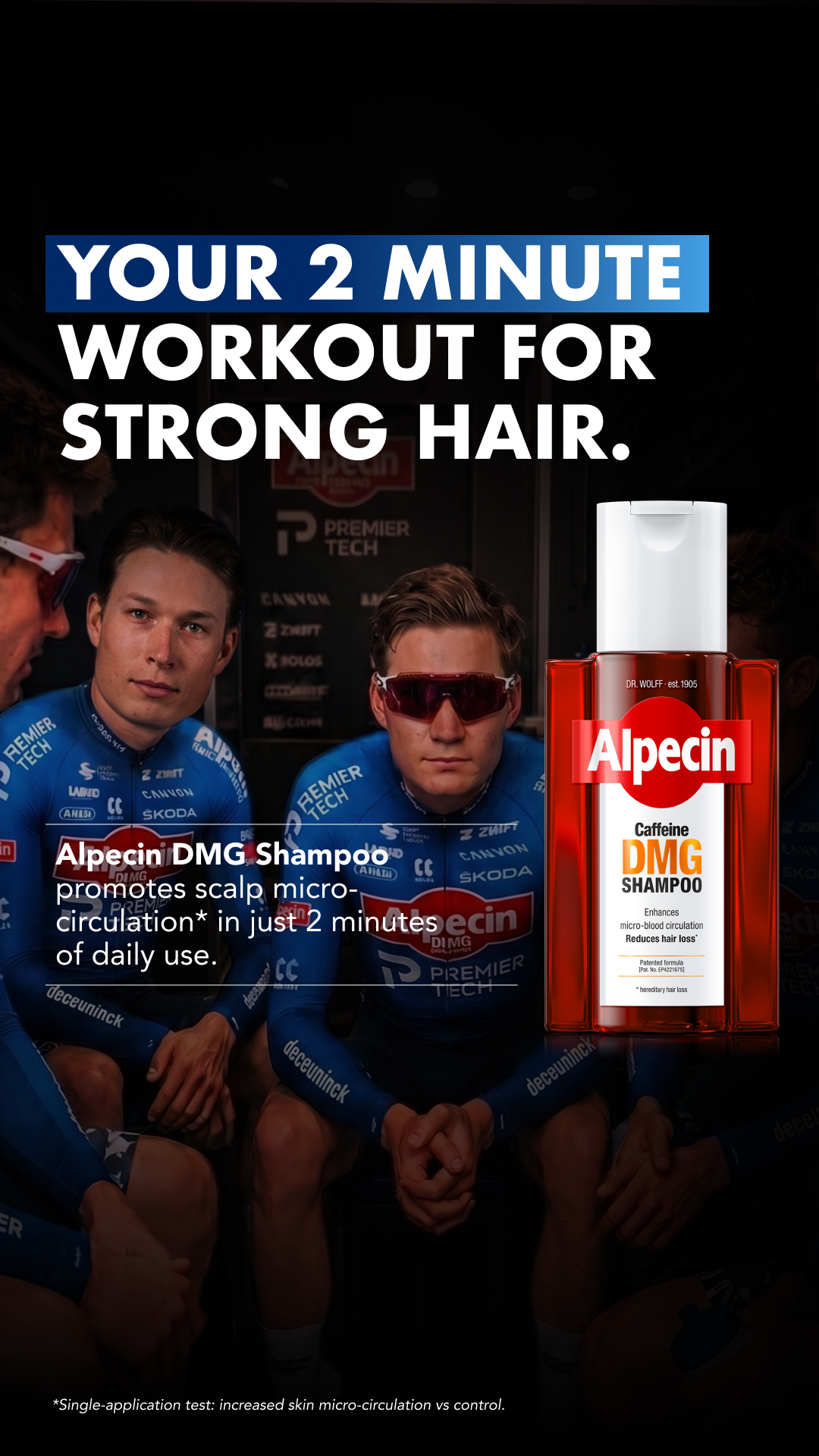 Alpecin Facebook ad