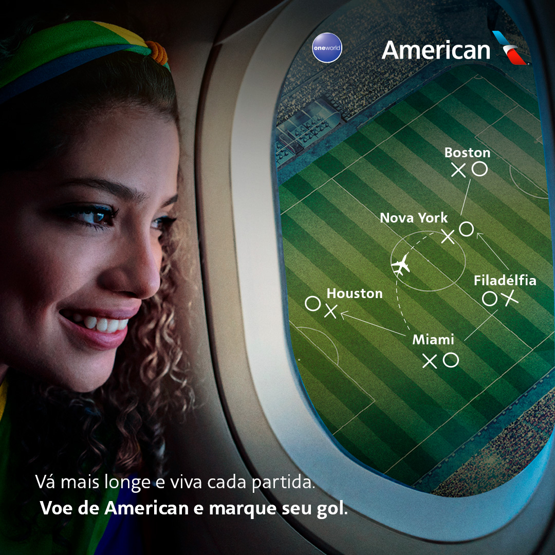 American Airlines Facebook ad