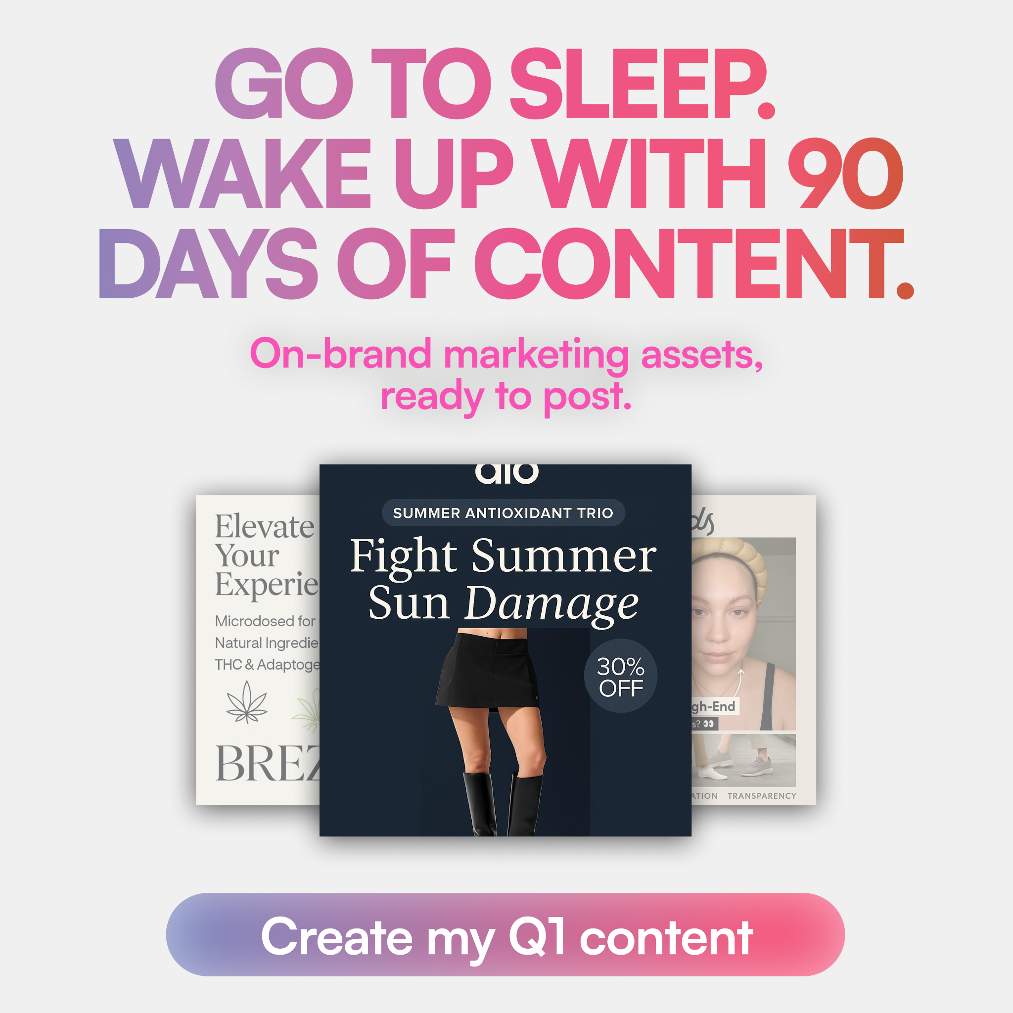 Holo Facebook ad