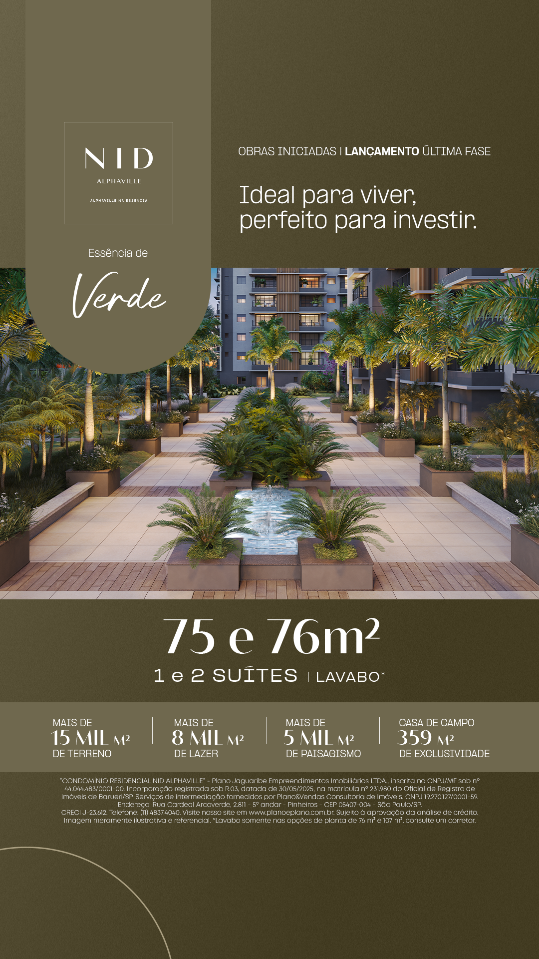 Plano e Plano Desenvolvimento Imobiliário Facebook ad