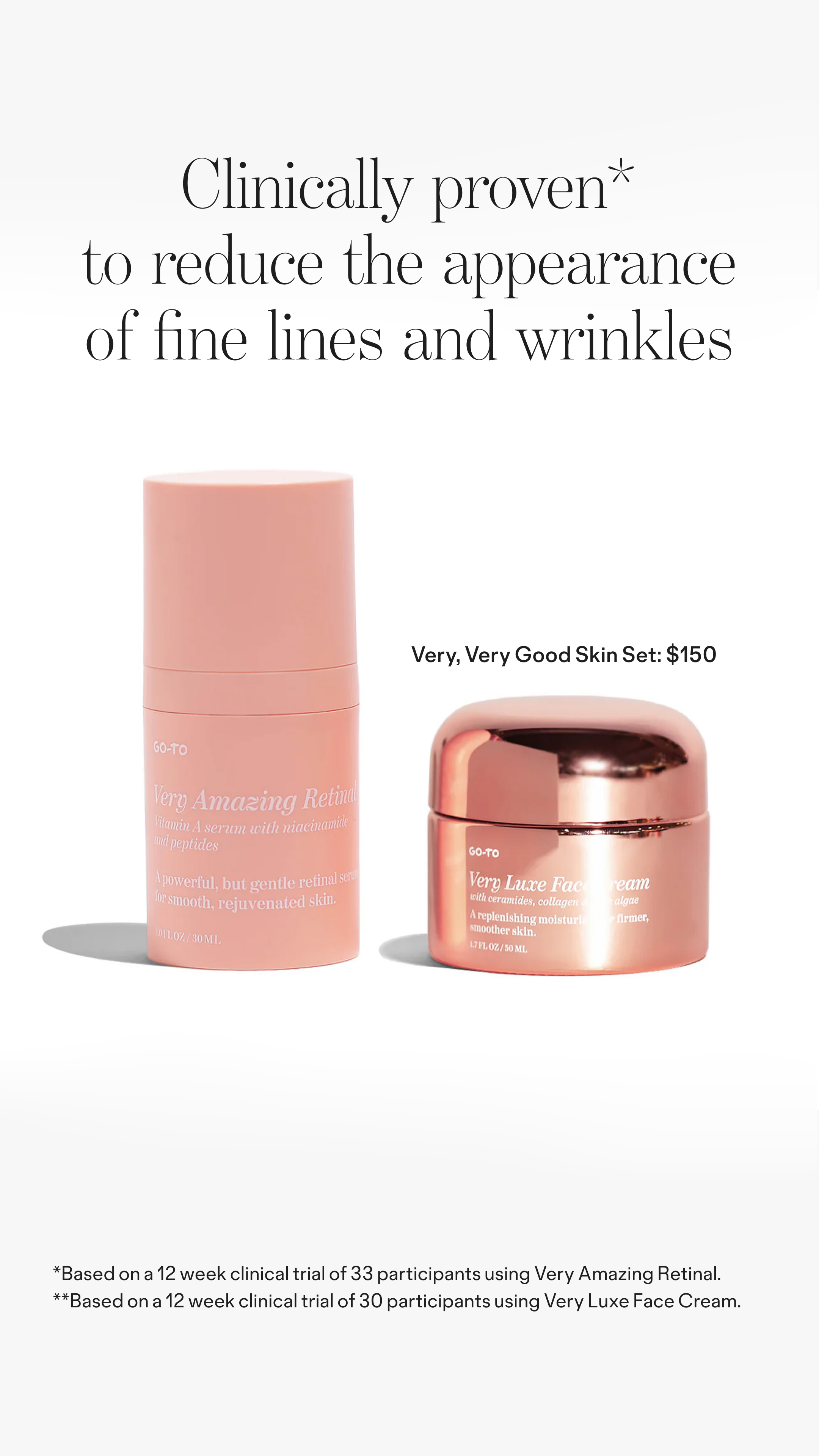 Go-To Skin Care Facebook ad