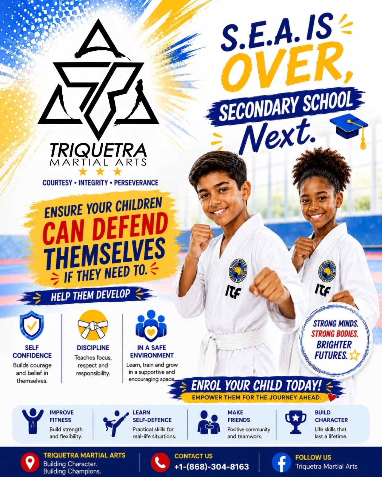 Triquetra Martial Arts Facebook ad from Jul 10, 2026