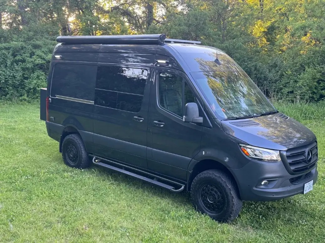 All Auction Sales Facebook ad: This is an online auction for an RV…