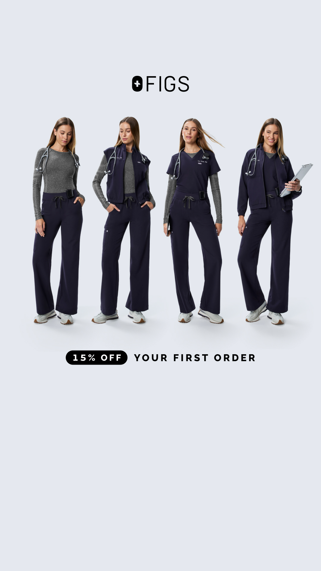 FIGS Facebook ad