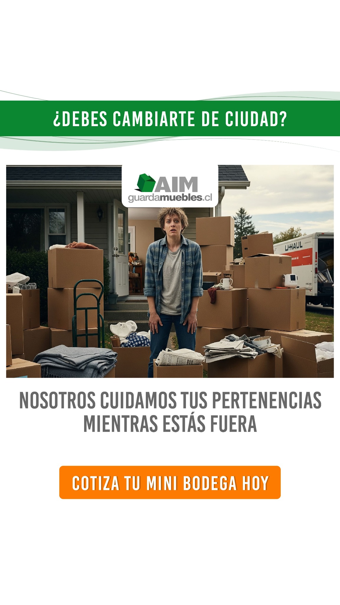 Minibodegas AIM Guardamuebles Facebook ad from Dec 23, 2025