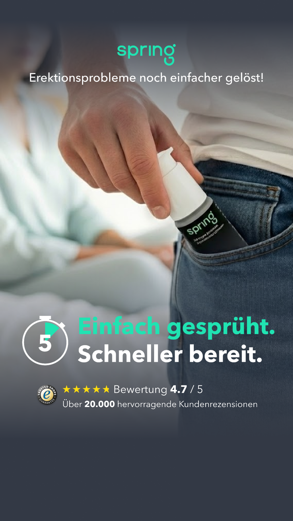 GoSpring Männergesundheit Deutschland  Facebook ad