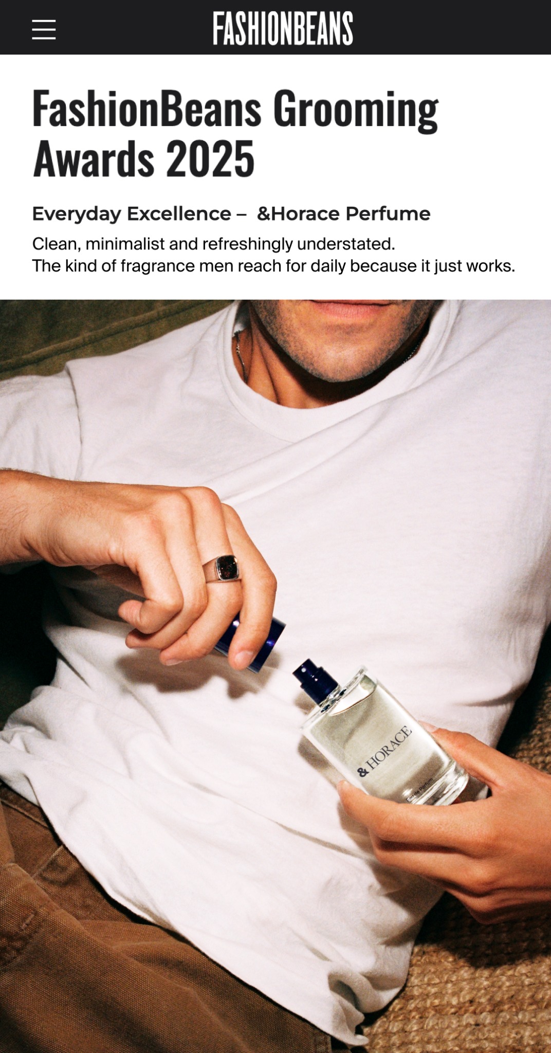 Horace Facebook ad