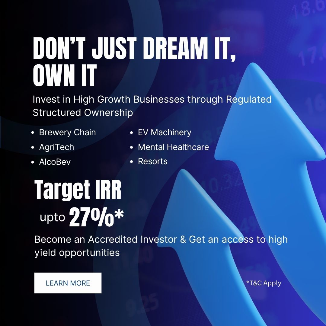 Lucretius-Club Facebook ad: Exclusive Opportunities curated for Accredited Investors