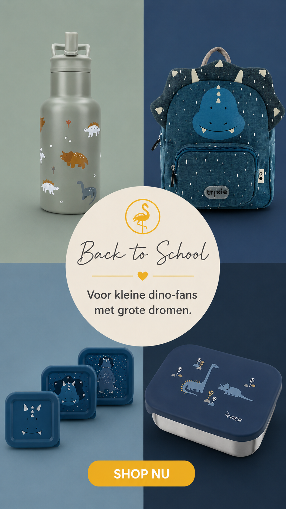 De Gele Flamingo Facebook ad