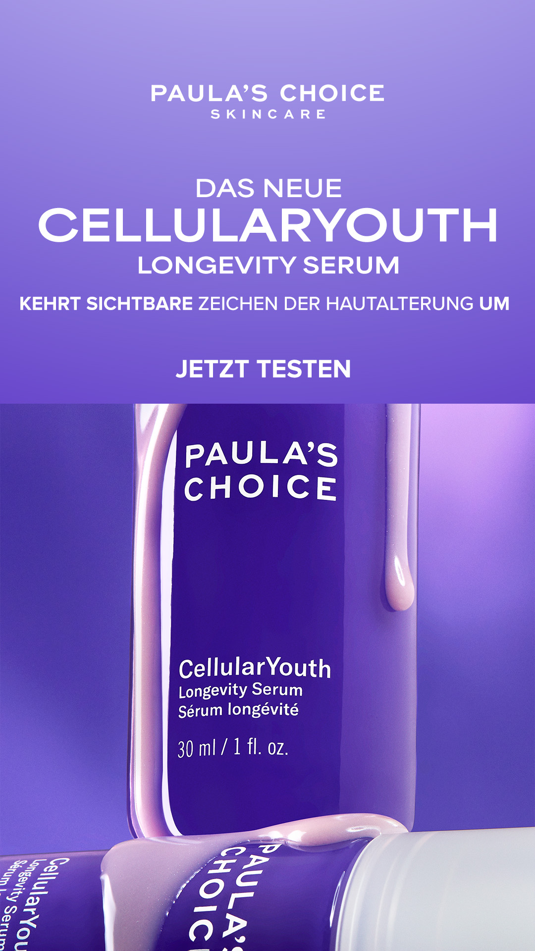 Paula's Choice Facebook ad from Aug 31, 2026
