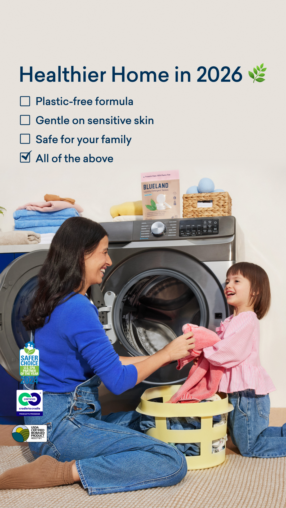 Blueland Facebook ad