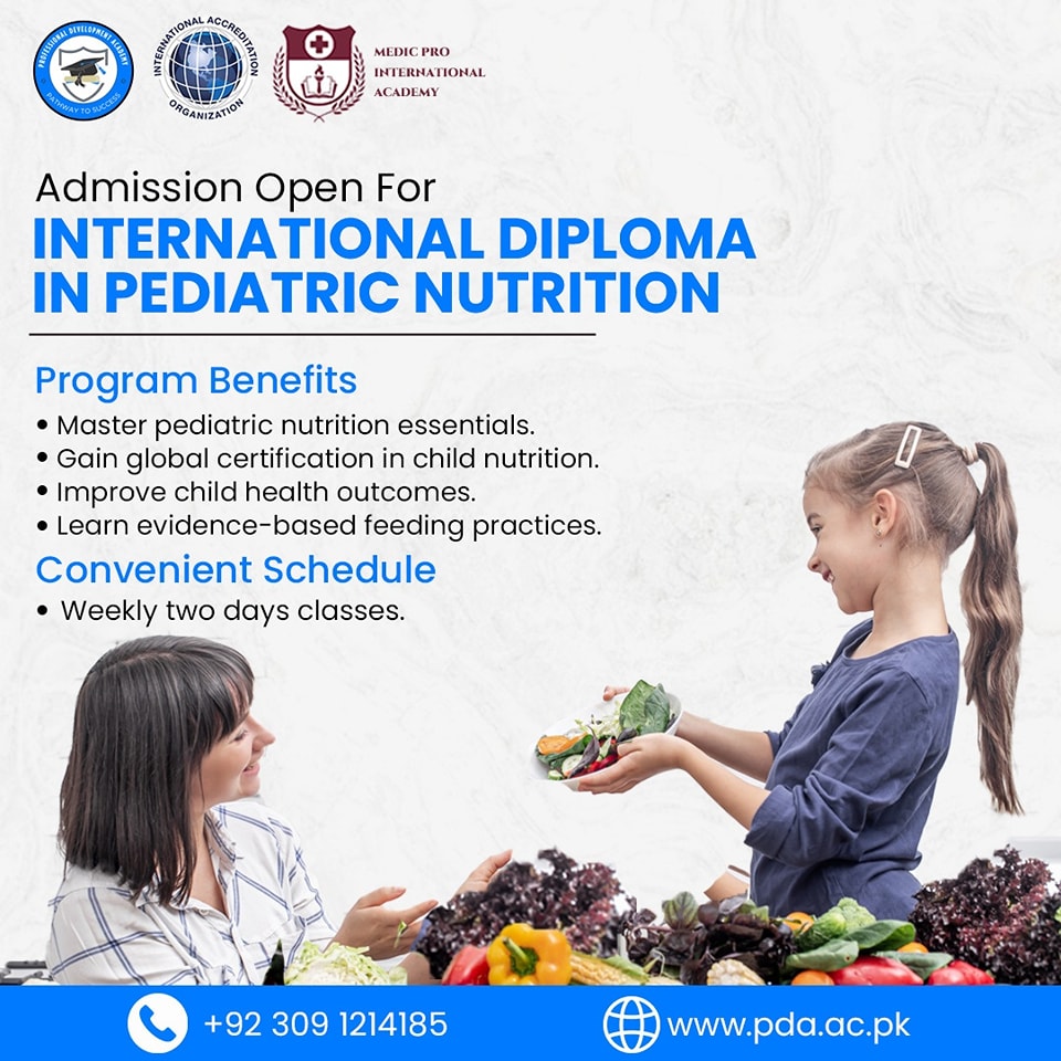 Professional Development Academy Facebook ad: Pediatric Nutrition Dip.