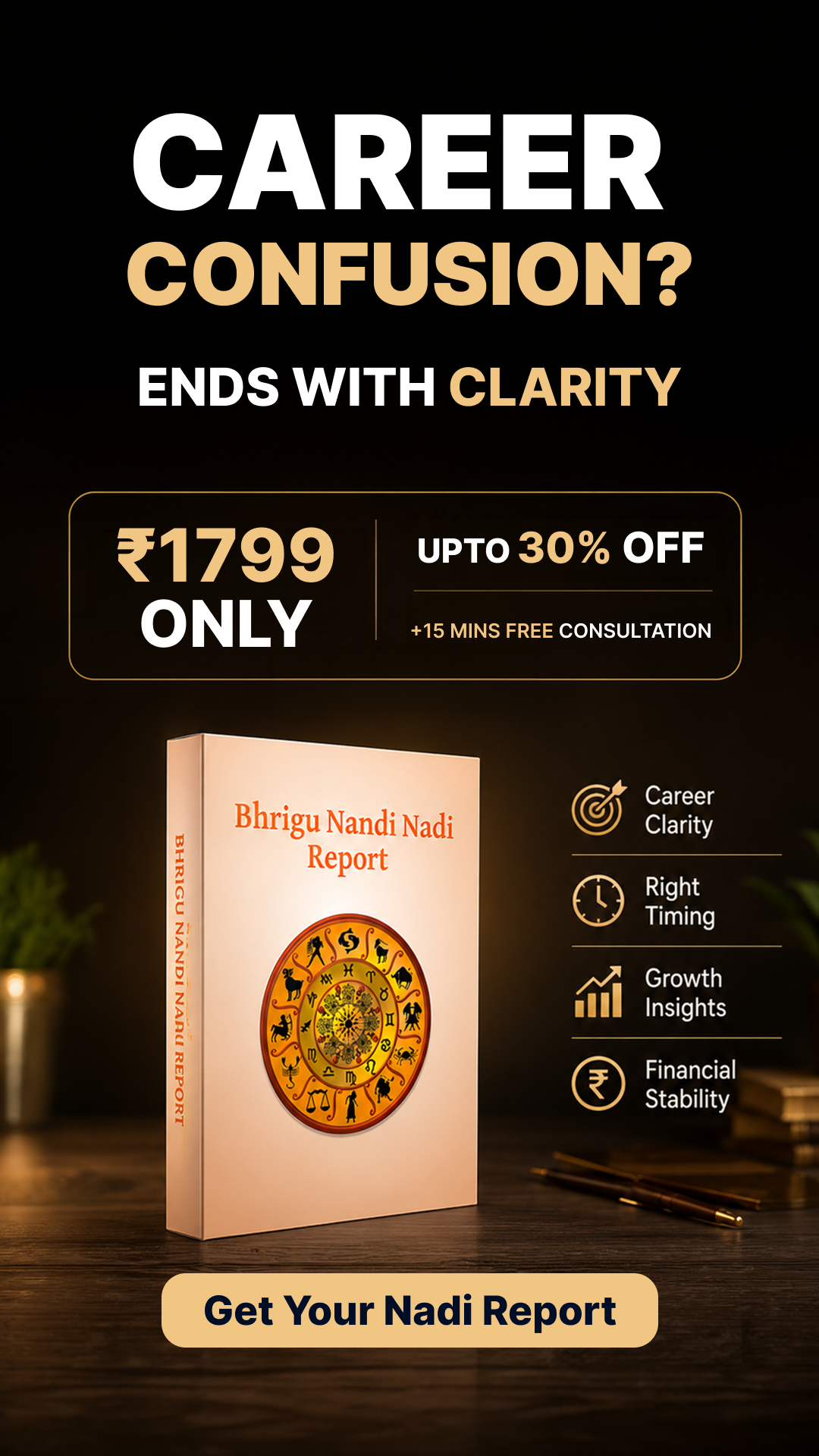 Nadi Astrology Insights Facebook ad