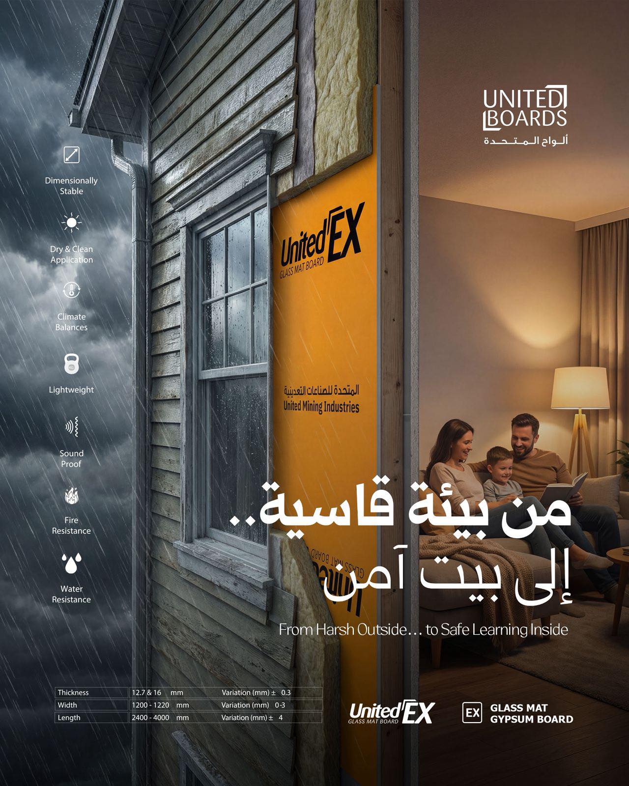 الواح المتحدة - United boards iq Facebook ad: احصل على عرض سعر لمشروعك الآن: 07715443809